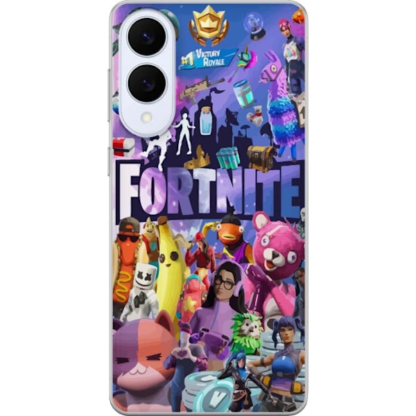 Samsung Galaxy S25 Edge Genomskinligt Skal Fortnite Skins Emot