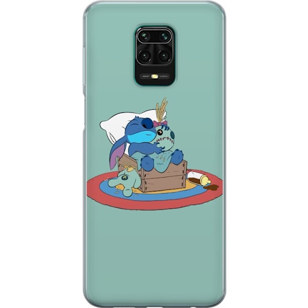 Xiaomi Redmi Note 9 Pro Läpinäkyvä kuori Stitch nukkui hyvi