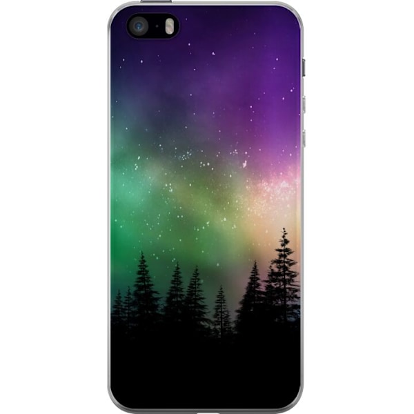 Apple iPhone SE (2016) Genomskinligt Skal Norrsken