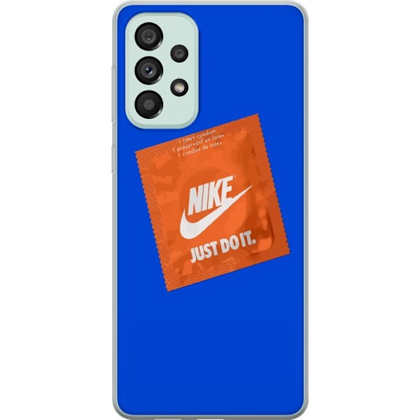 Samsung Galaxy A73 5G Gennemsigtig cover Nike