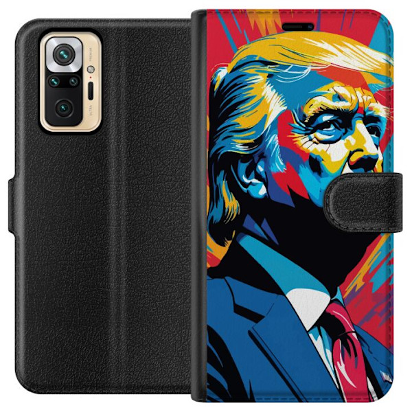 Xiaomi Redmi Note 10 Pro Lommeboketui Trump