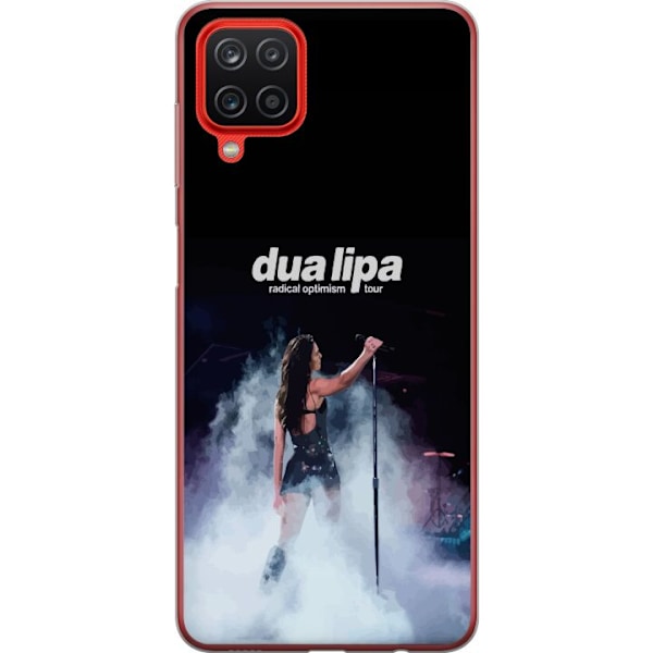 Samsung Galaxy A12 Läpinäkyvä kuori Dua Lipa – Signature