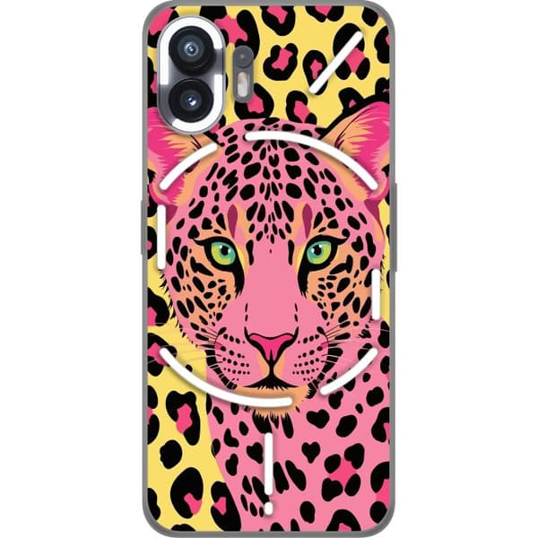 Kompatibel Mobilcover til Nothing Phone (2) Rosa leopard pink