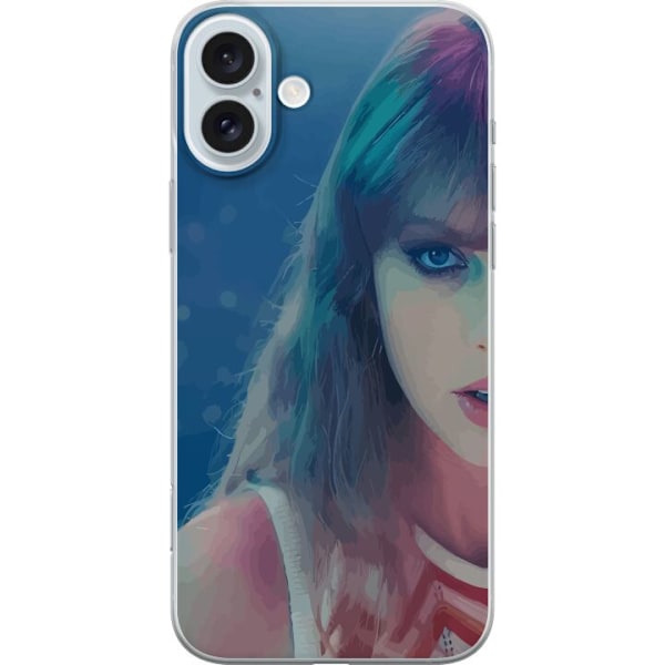 Apple iPhone 16 Plus Läpinäkyvä kuori Taylor Swift