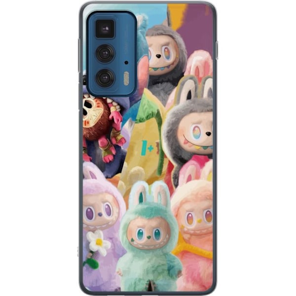 Motorola Edge 20 Pro Läpinäkyvä kuori iso