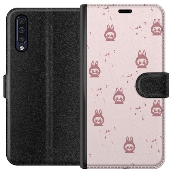 Samsung Galaxy A50 Plånboksfodral Labubu Neon Pop – Neonfä