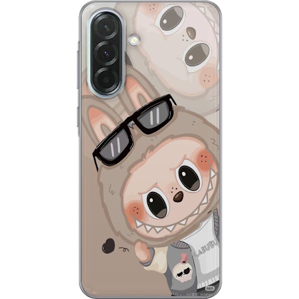 Samsung Galaxy A36 Läpinäkyvä kuori Labubu Rainbow Chaos
