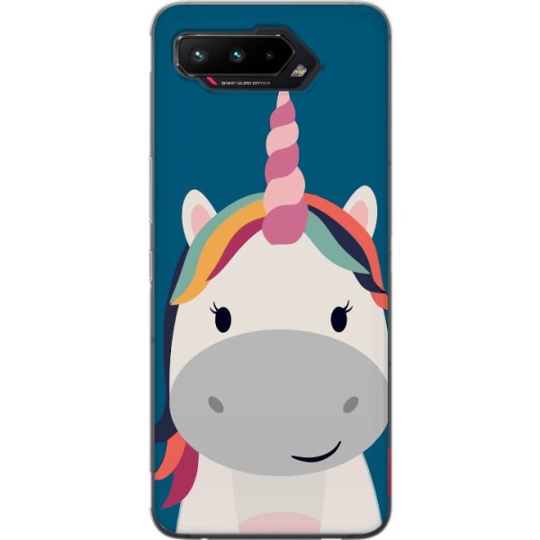 Asus ROG Phone 5 Genomskinligt Skal Enhörning / Unicorn