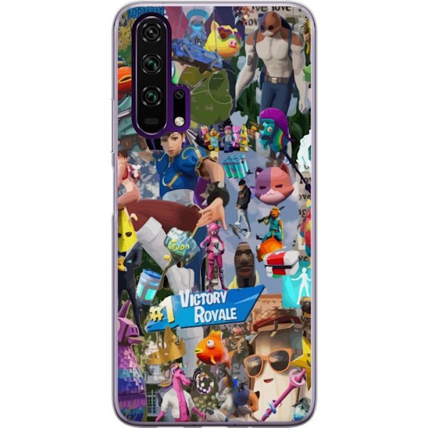 Honor 20 Pro  Gennemsigtig cover Fortnite