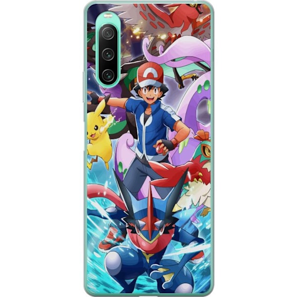 Sony Xperia 10 IV Gennemsigtig cover Pokemon