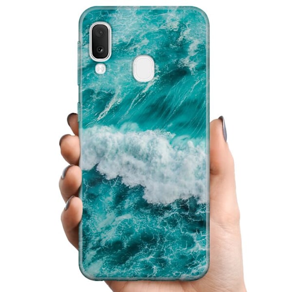 Samsung Galaxy A20e TPU Mobilskal Hav