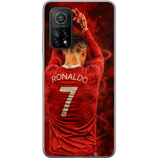 Xiaomi Mi 10T 5G Genomskinligt Skal Ronaldo