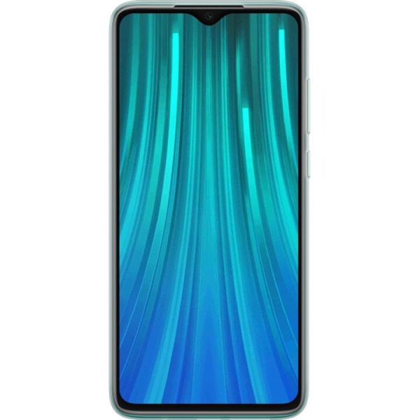 Xiaomi Redmi Note 8 Pro  Gennemsigtig cover Blomster