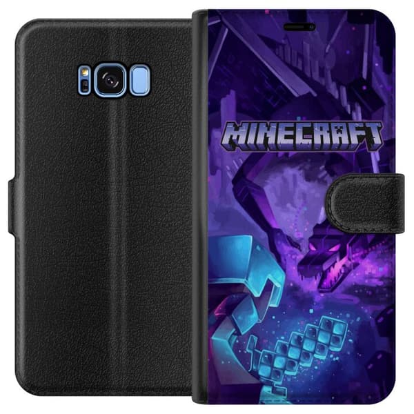Kompatibelt Plånboksfodral till Samsung Galaxy S8 Minecraft