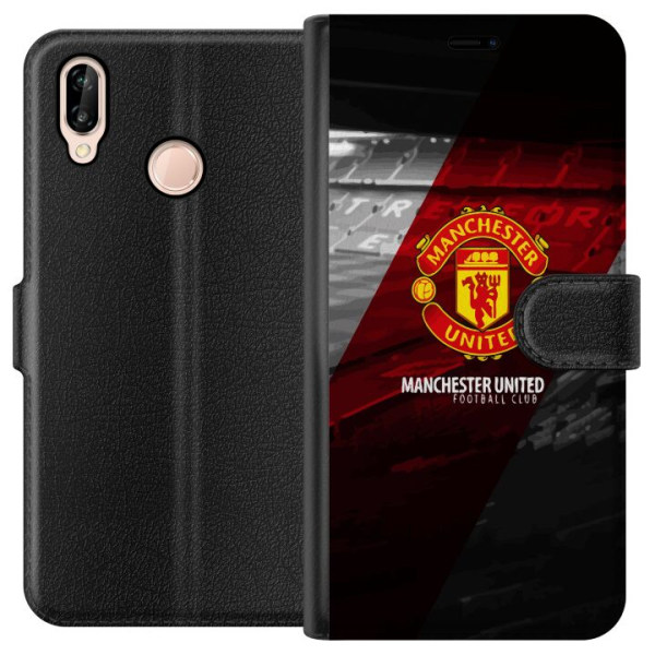 Huawei P20 lite Lompakkokotelo Manchester United FC