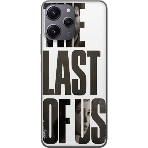 Xiaomi Redmi 12 Genomskinligt Skal The Last of Us Ellie Joel A