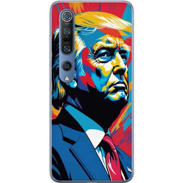 Xiaomi Mi 10 Pro 5G Läpinäkyvä kuori Trump