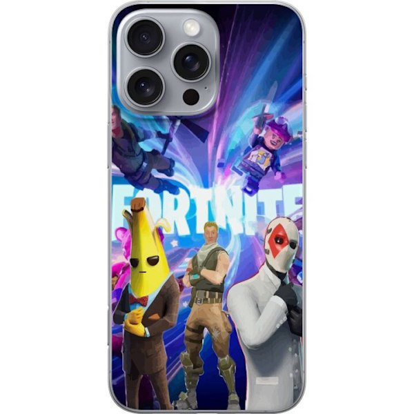 Apple iPhone 16 Pro Max Läpinäkyvä kuori Fortnite