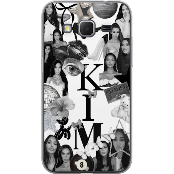 Samsung Galaxy Core Prime Genomskinligt Skal Kim Kardashian
