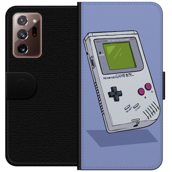 Samsung Galaxy Note20 Ultra Tegnebogsetui Game Boy Lilla