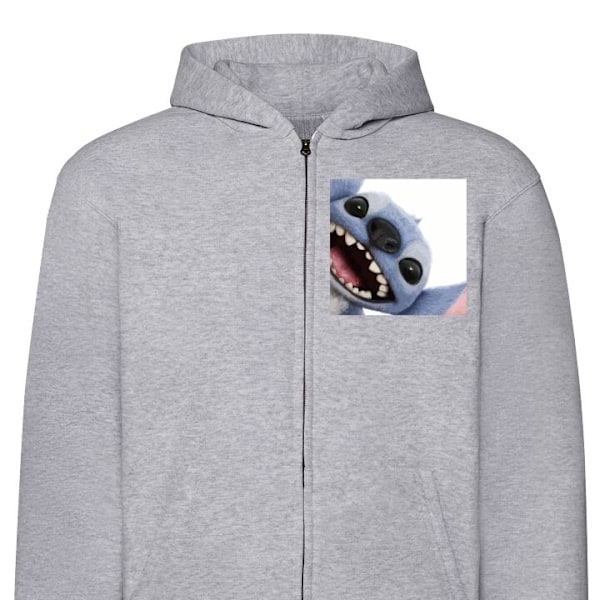 Zip-Hoodie | Huvtröja med Dragkedja för Vuxna Stitch