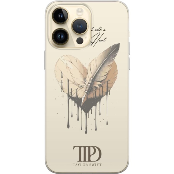 Apple iPhone 14 Pro Max Gennemsigtig cover Taylor Swift