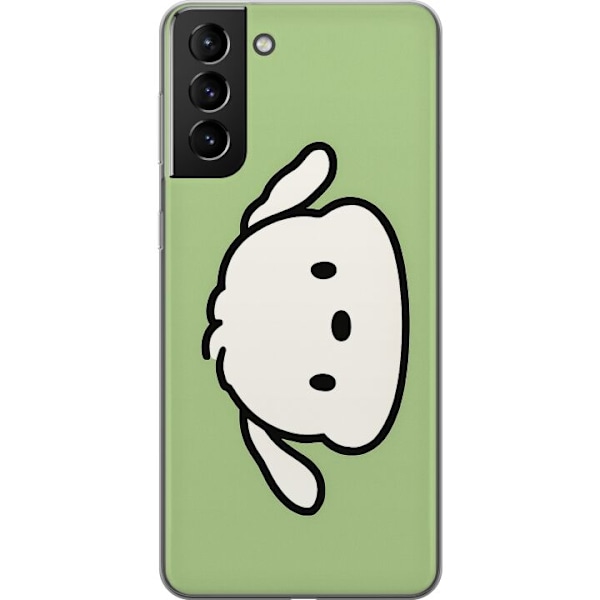 Samsung Galaxy S21+ 5G Läpinäkyvä kuori Snoopy Flip