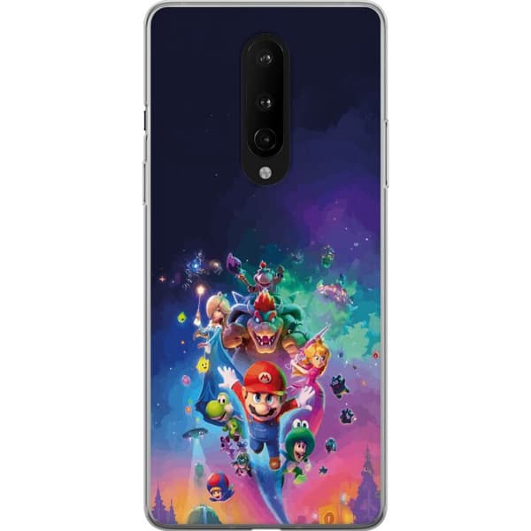 Kompatibelt Mobildeksel til OnePlus 8 GSuper Mario flerfarget
