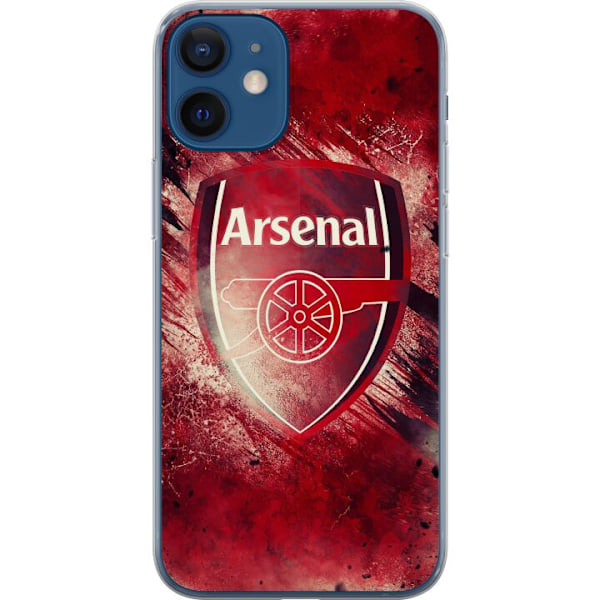 Apple iPhone 12 mini Läpinäkyvä kuori Arsenal