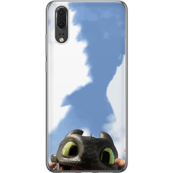 Huawei P20 Genomskinligt Skal Draktränaren