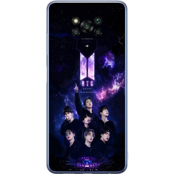 Kompatibelt Mobilskal till Xiaomi Poco X3 Pro BTS lila