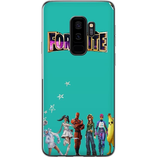 Samsung Galaxy S9+ Gennemsigtig cover Fortnite