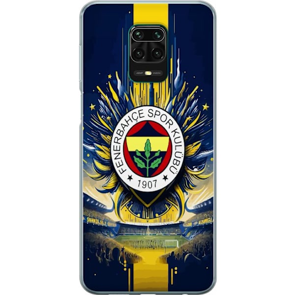 Xiaomi Redmi Note 9 Pro Gjennomsiktig deksel Fenerbahçe SK