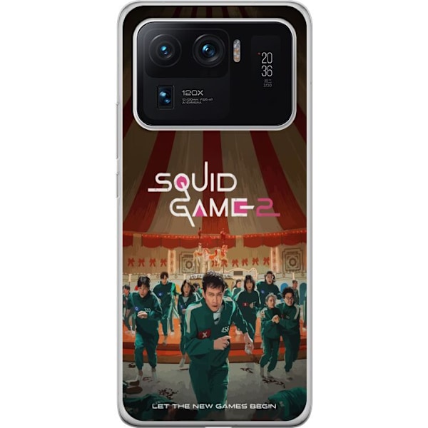 Xiaomi Mi 11 Ultra Gennemsigtig cover Squid Game