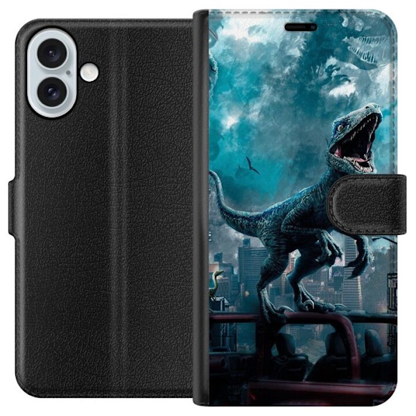 Apple iPhone 16 Plus Tegnebogsetui Jurassic World Dominion