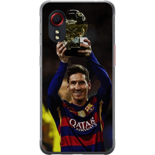 Samsung Galaxy Xcover 5 Genomskinligt Skal Lionel Messi