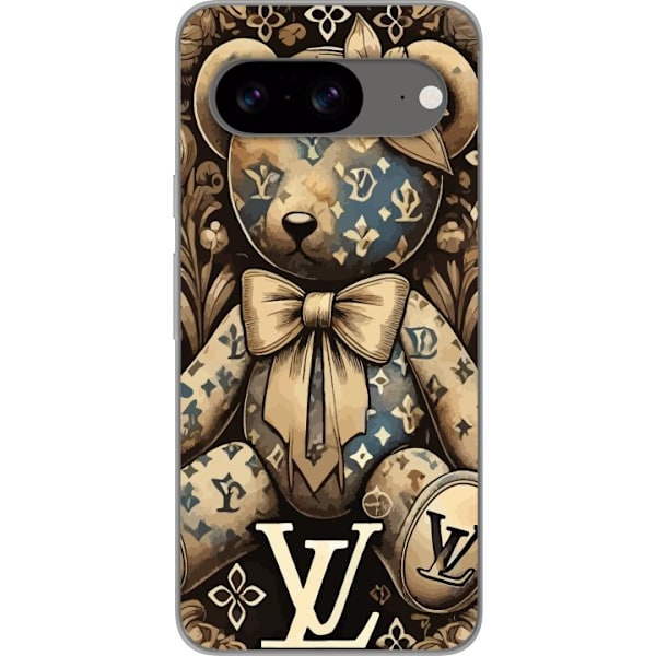 Google Pixel 8 Läpinäkyvä kuori Teddy Vuitton