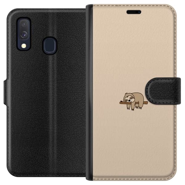 Kompatibelt Plånboksfodral till Samsung Galaxy A40 Sengångare