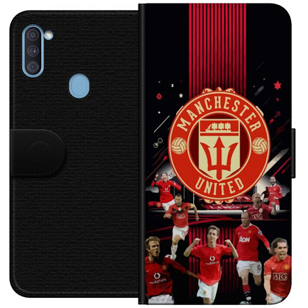 Samsung Galaxy A11 Plånboksfodral Manchester United F.C.