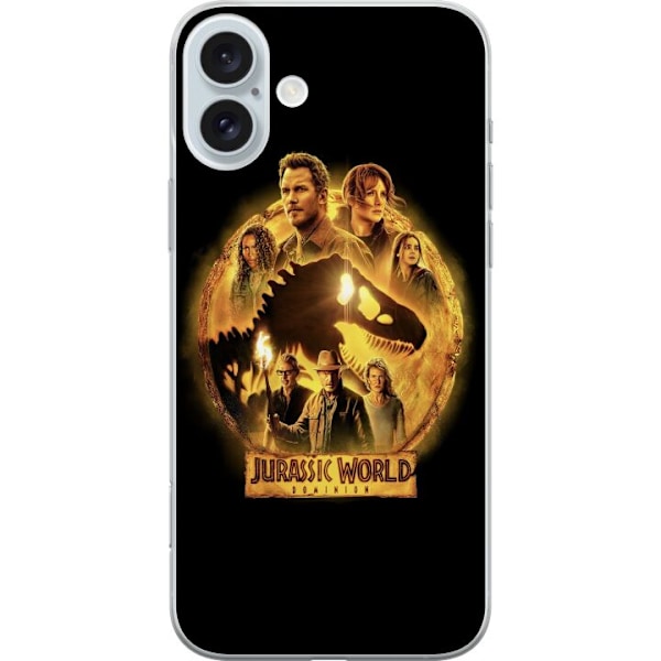 Apple iPhone 16 Plus Läpinäkyvä kuori Jurassic World Domini