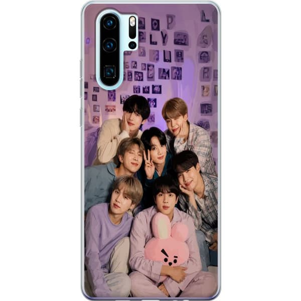 Kompatibelt Mobildeksel til Huawei P30 Pro BTS lila