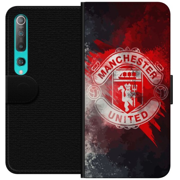 Xiaomi Mi 10 5G Lompakkokotelo Manchester United FC