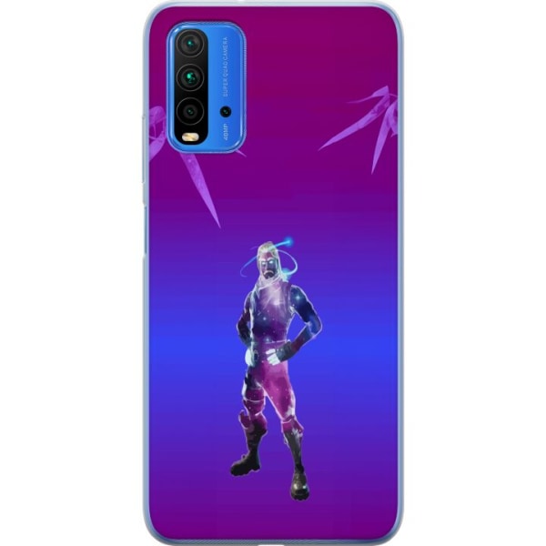 Xiaomi Redmi Note 9 4G Läpinäkyvä kuori Fortnite