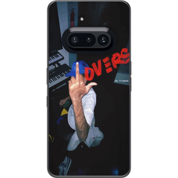 Nothing Phone (3a) Genomskinligt Skal Lovers Mystical Romance Kärlek Mystik Design Romantiskt Motiv Populärt Grafiskt Mönster Fashion Stil