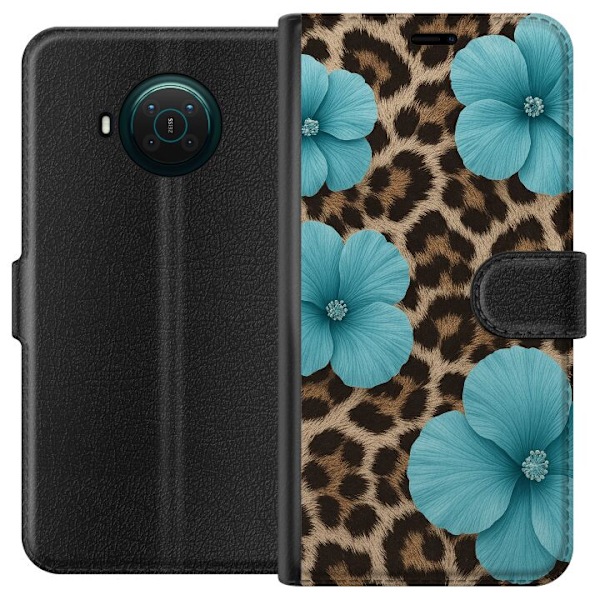 Nokia X10 Tegnebogsetui Blossom Beast