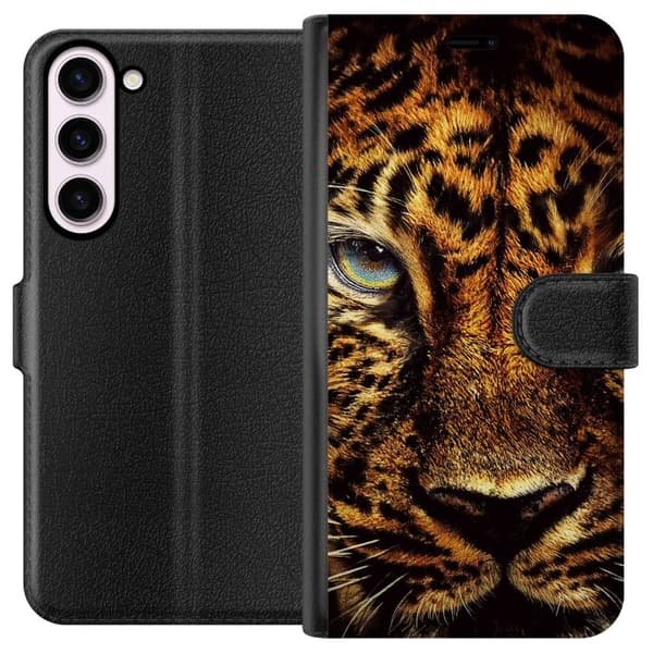 Kompatibel Tegnebogsetui til Samsung Galaxy S23+ leopard