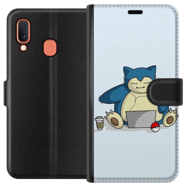 Samsung Galaxy A20e Plånboksfodral Pokemon Rolig