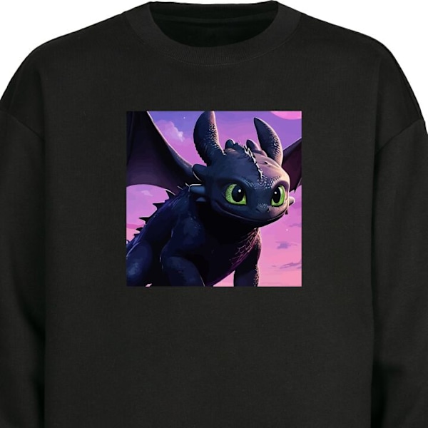 Sweatshirt for Voksen | Klassisk Collegegenser Draketreneren