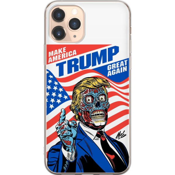 Apple iPhone 11 Pro Gennemsigtig cover  Trump