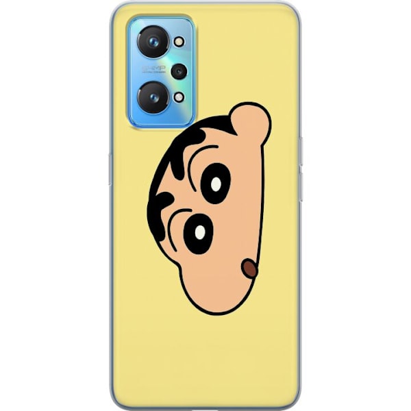 Realme GT Neo2 Genomskinligt Skal Peeking Shinchan